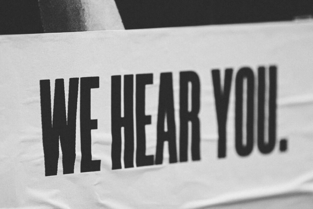 listening